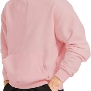 Men Hoodie Sweatshirt Loose Fit Fashion Pullover Hoodie Casual Long Sleeve Hooded Sweatshirt with Pocket