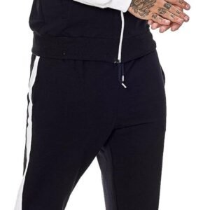 Sweatsuits for men set 2 piece Athletic Jogging suits Zip Up Track suit Comfy Jogger set Color Block outfits men