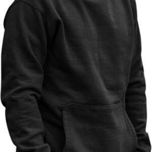 Men's Hoodie Sweatshirt Fleece Active Sports Hooded Pullover Workout Tops
