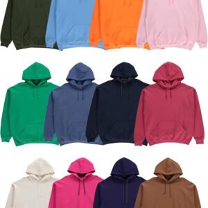 Men's Wholesale Hoodie Sweatshirts, Cotton Blend, Bulk Adults Hoodies Sweatshirt