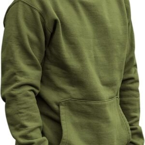 Men's Hoodie Sweatshirt Fleece Active Sports Hooded Pullover Workout Tops