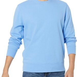 Men's Long-Sve Lightweight  Terry Crewneck Sweatshirt