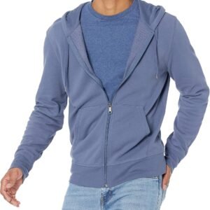 Men's Lightweight French Terry Full-Zip Hoodie